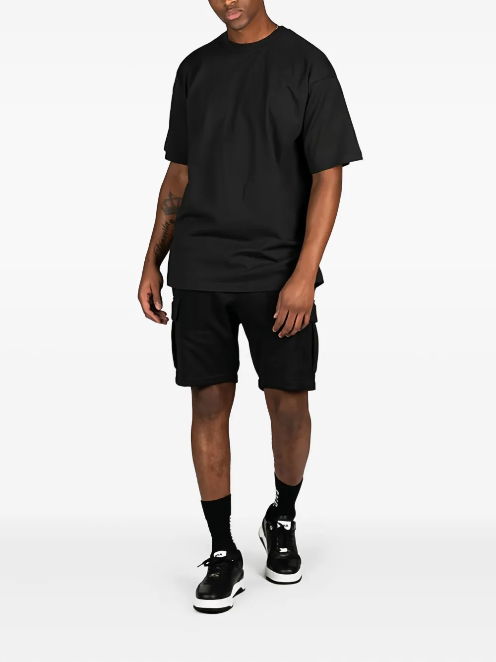 BALR. Shorts met cargo zak - Zwart