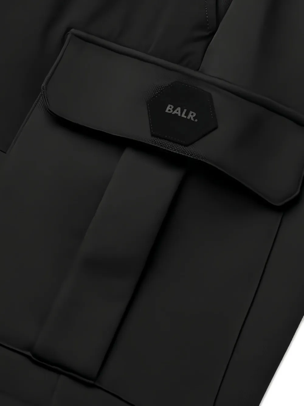 BALR. Shorts met cargo zak Zwart