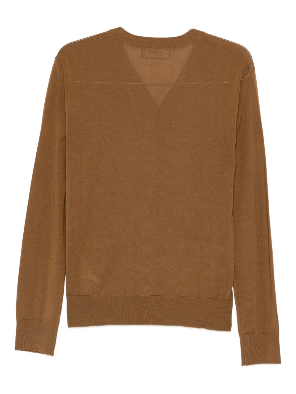 DSQUARED2 logo-embroidered cardigan - Bruin