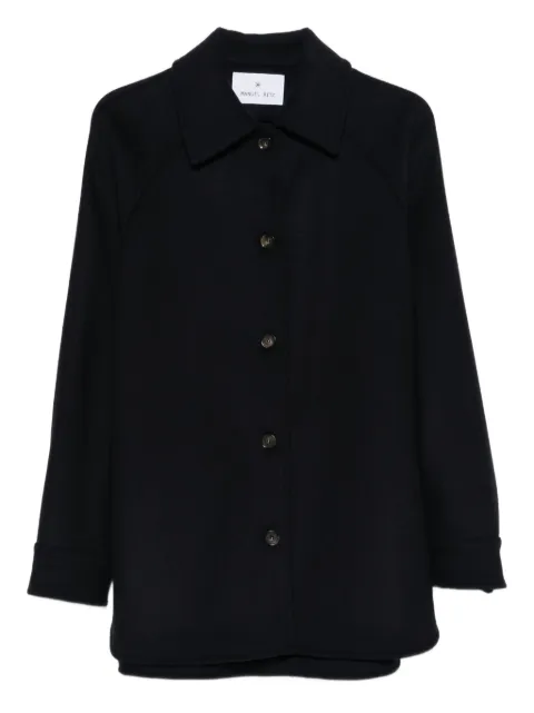 Manuel Ritz buttoned wool-blend coat