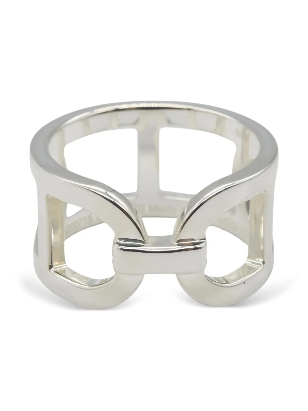 Hermès Pre-Owned anillo D'Ancre 2010 | plateado | Image 1