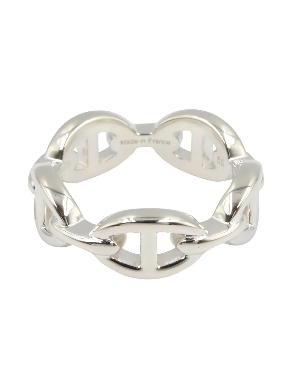 Hermès Pre-Owned anillo Chaîne D'Ancre Anchene PM 2010 | plateado | Image 1