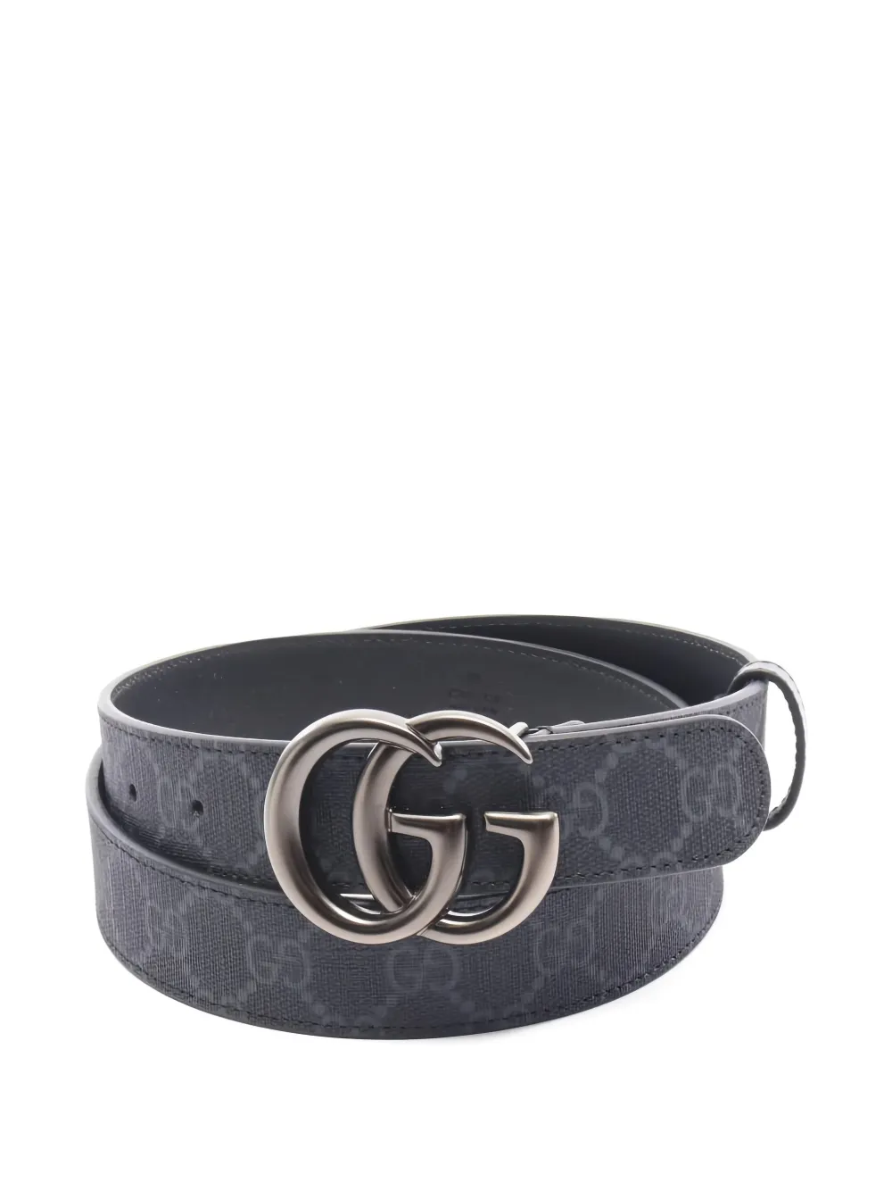 Gucci Pre-Owned 2020s GG Supreme pattern belt | Grey | Image 1