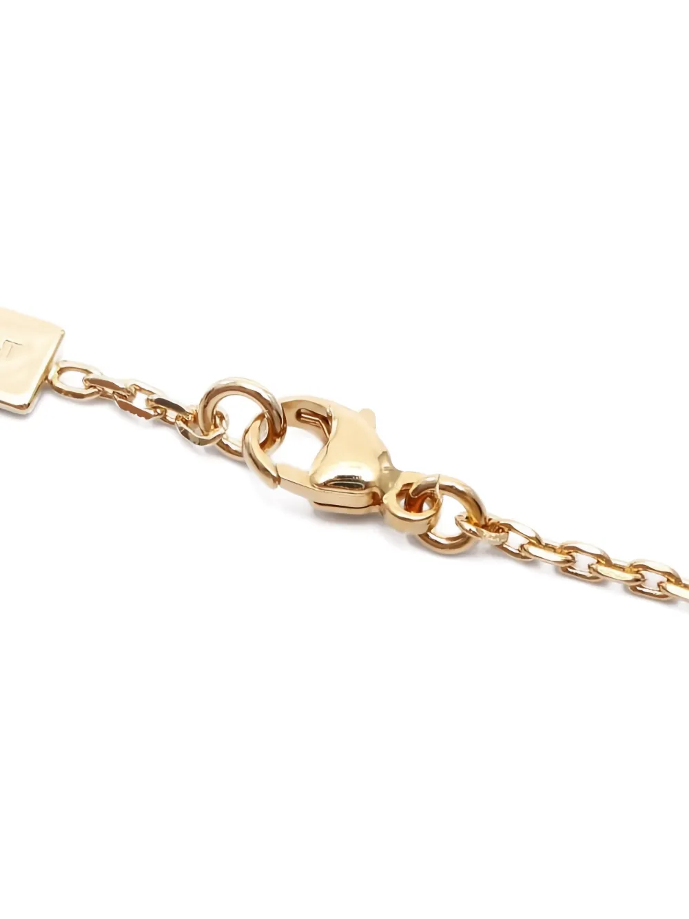 Pre-owned Saint Laurent 2020s Cassandra-charm Bracelet In Gold