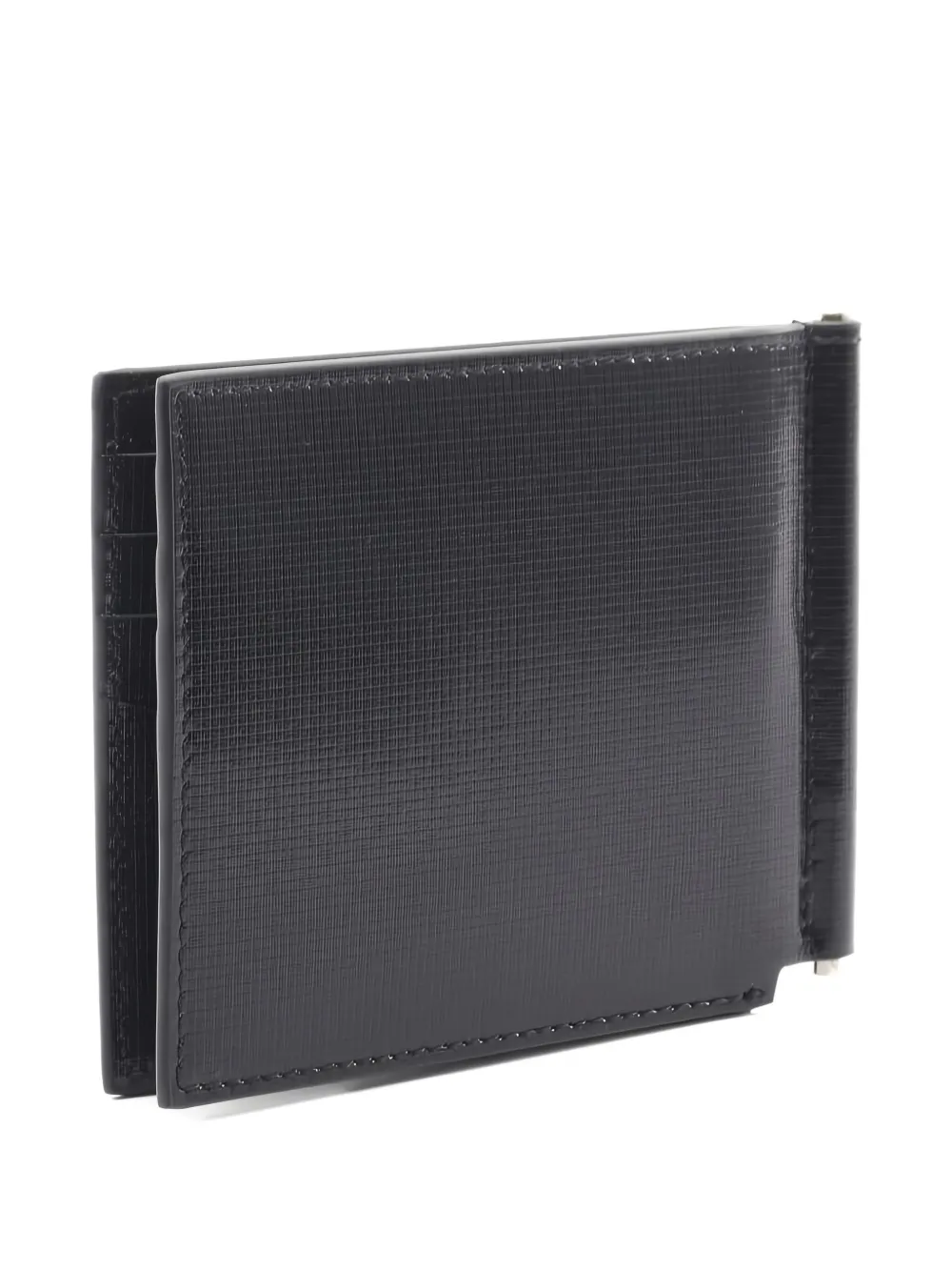 Pre-owned Givenchy 2020s 4g Money-clip Wallet In Black
