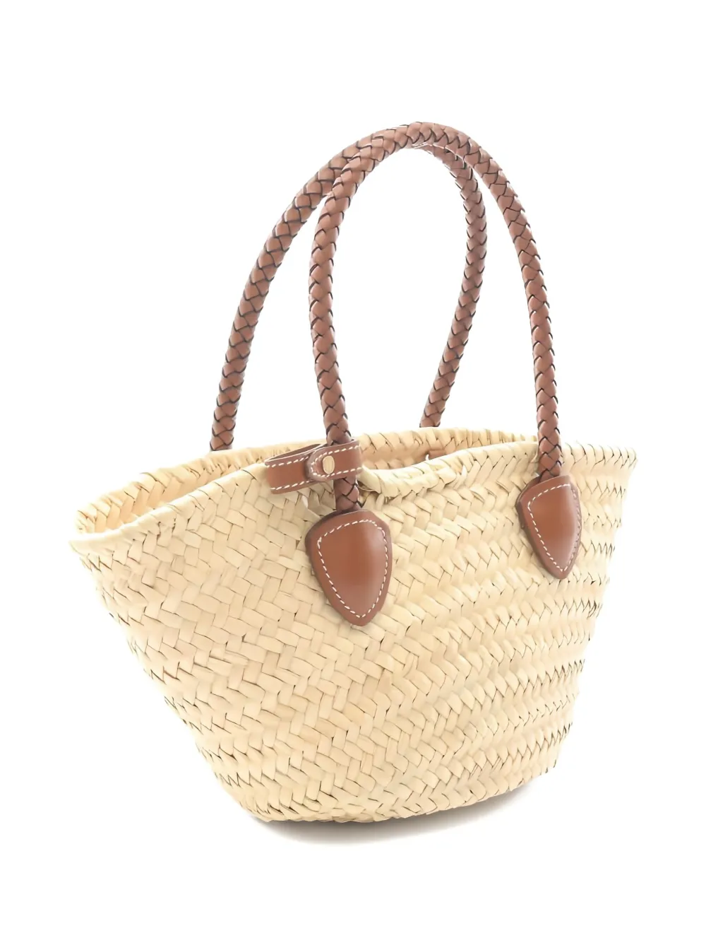 Miu Miu Pre-Owned 2020s braided-handle tote bag | Image 2