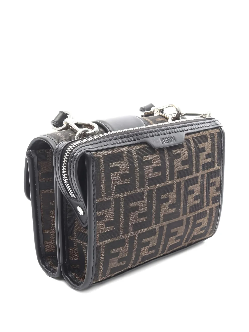 Fendi Pre-Owned 2020s Double Baguette crossbody bag | Pre-Owned | Image 2