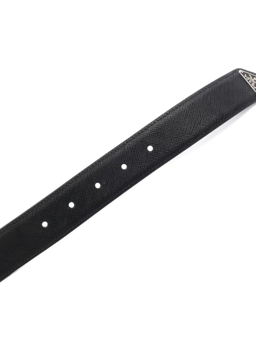 Prada Pre-Owned cinturón de piel con logo triangular 2020 | Image 2