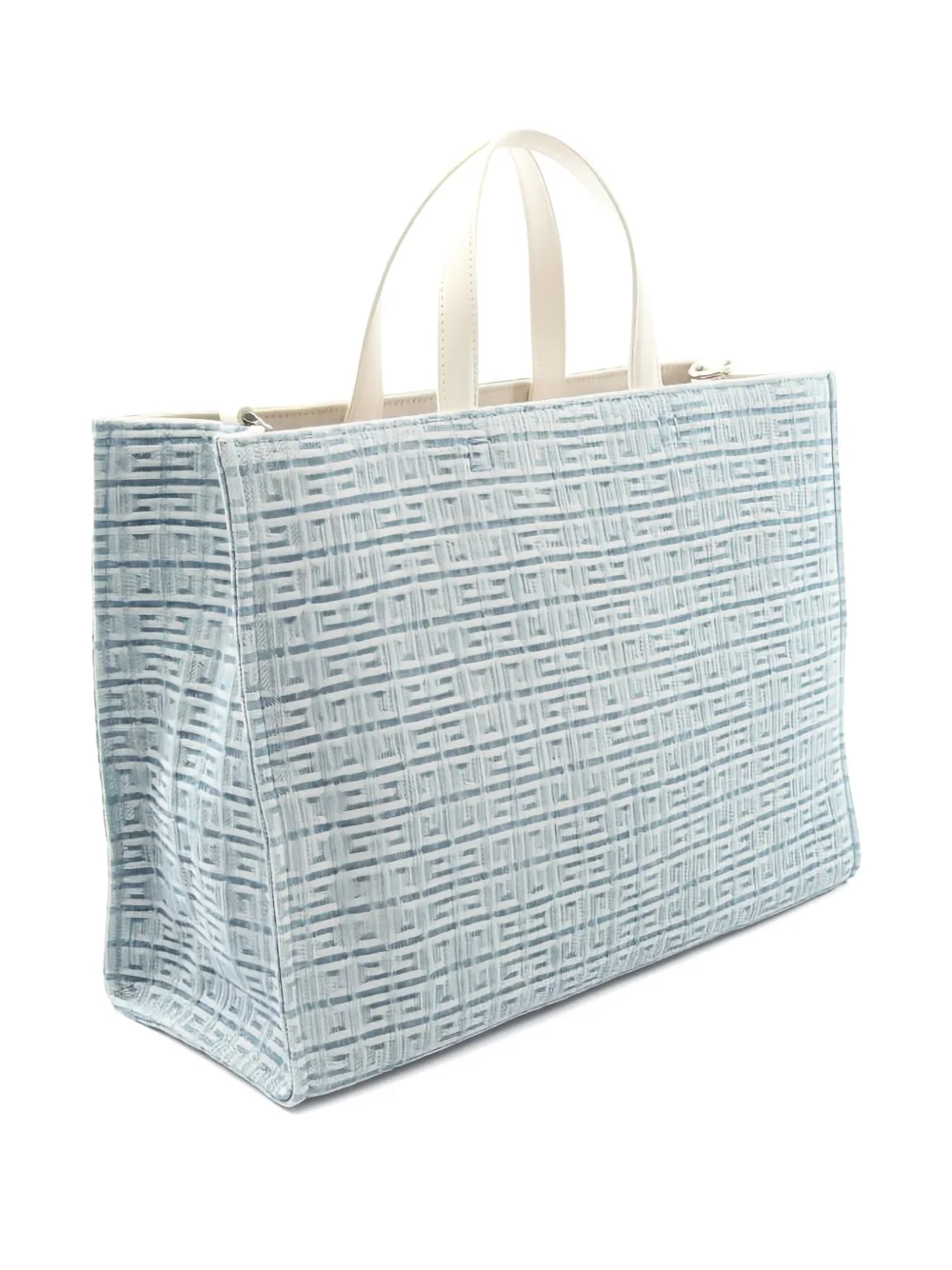 Givenchy Pre-Owned 2010s G-TOTE denim leather tote bag | Image 2