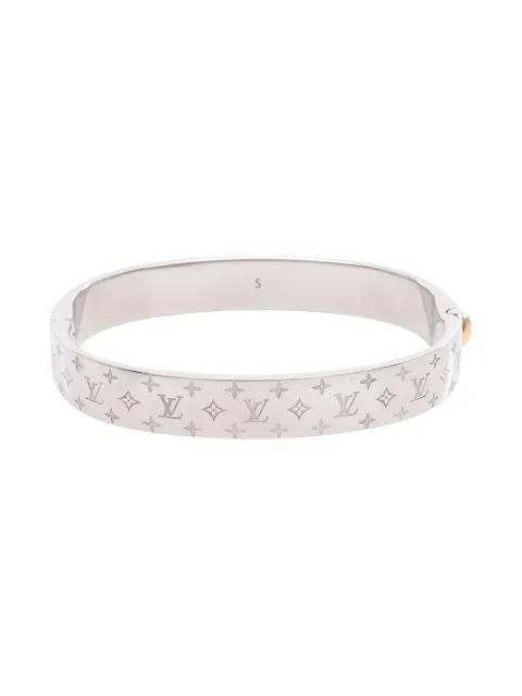Louis Vuitton Pre-Owned 2018 Nanogram monogram cuff bangle
