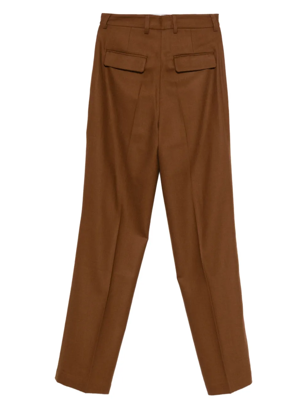 Semicouture concealed-fastening trousers - Bruin