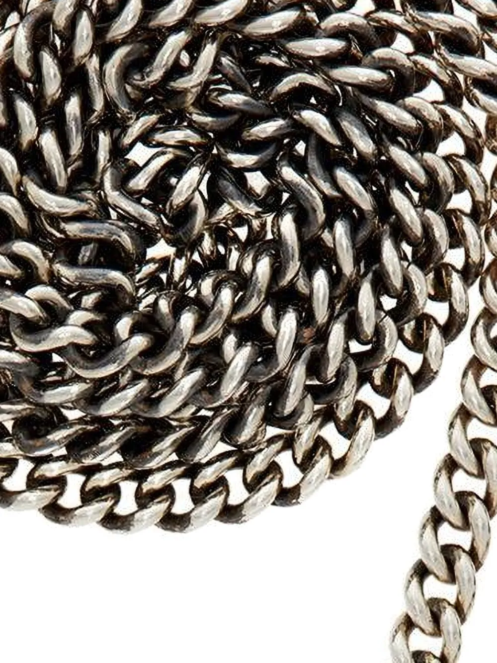 Marla Aaron Collana a catena Heavy Curb in argento sterling | Image 2