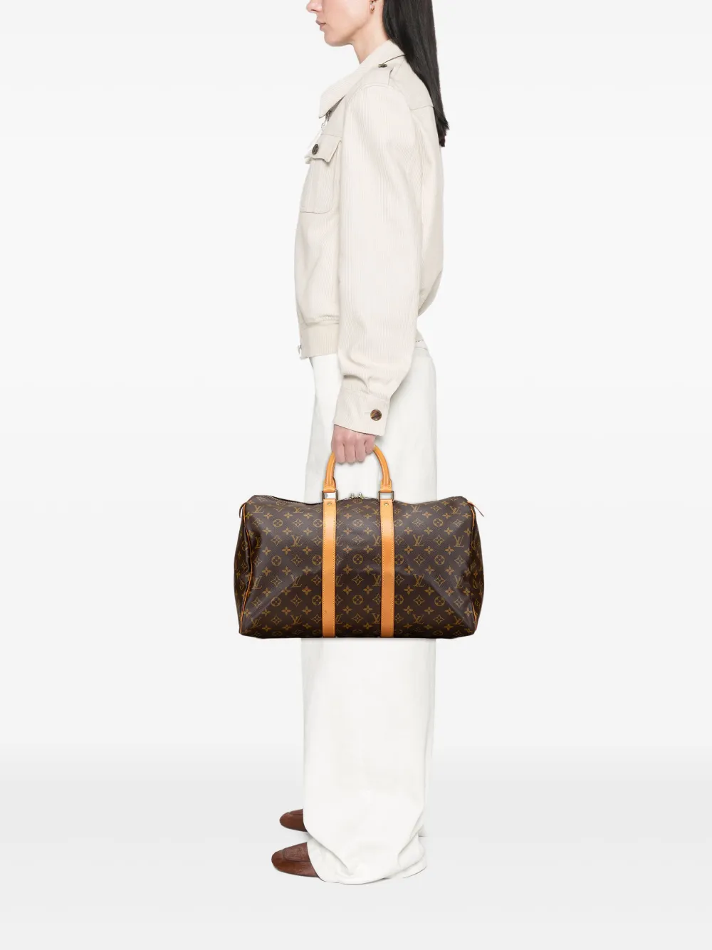 Louis Vuitton Pre-Owned bolsa de viaje Monogram Keepall 45 1995 | Estilos de archivo | Image 2