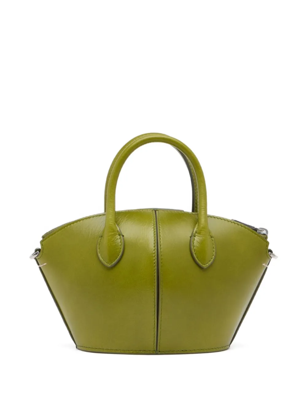 Bally Belle Tubular-handles Mini Bag In Green