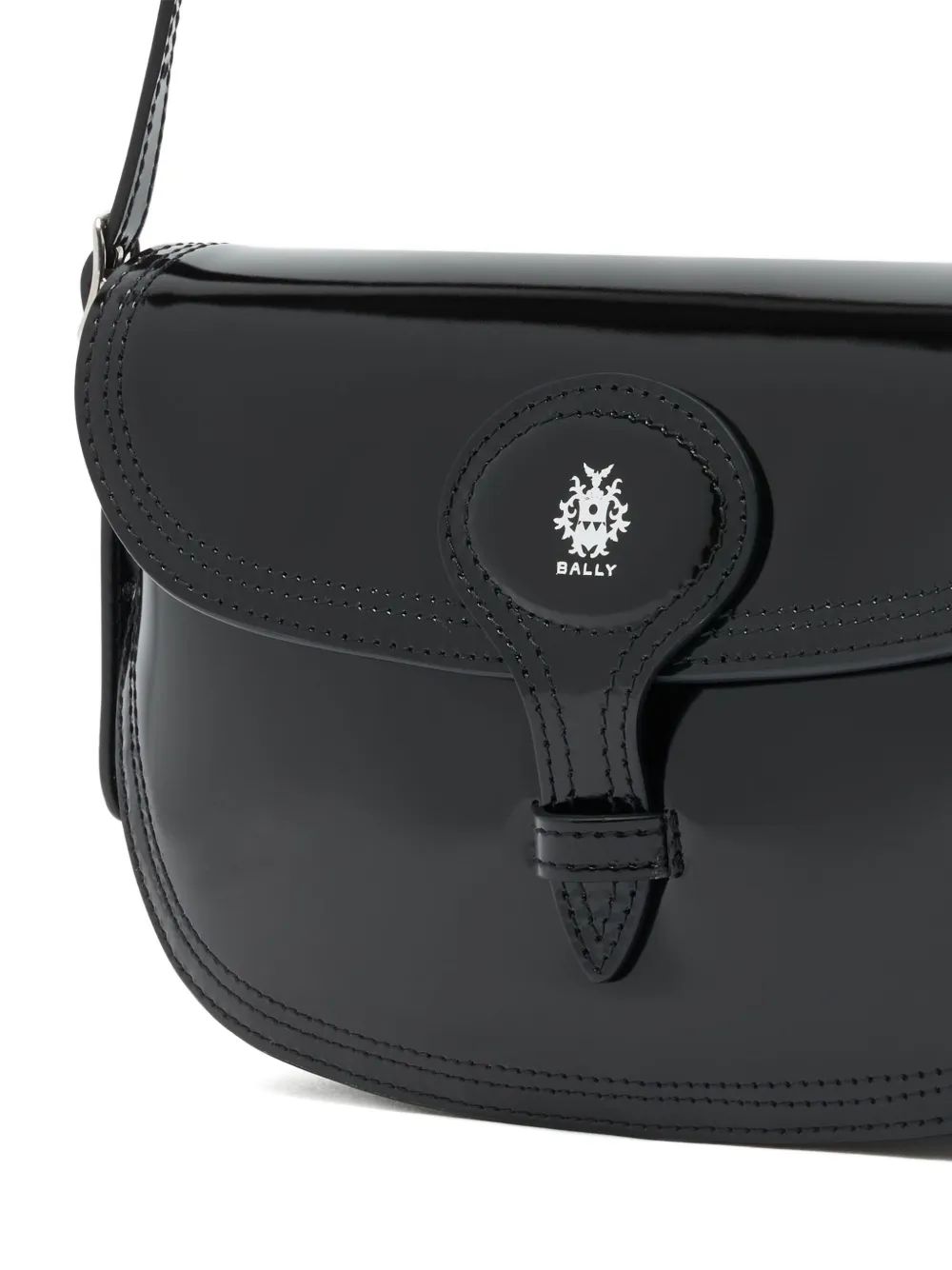 Bally Beckett kleine schoudertas Zwart