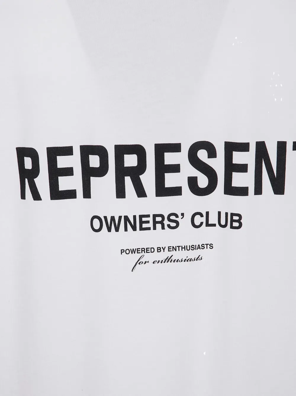 Represent Logo T-shirt In White