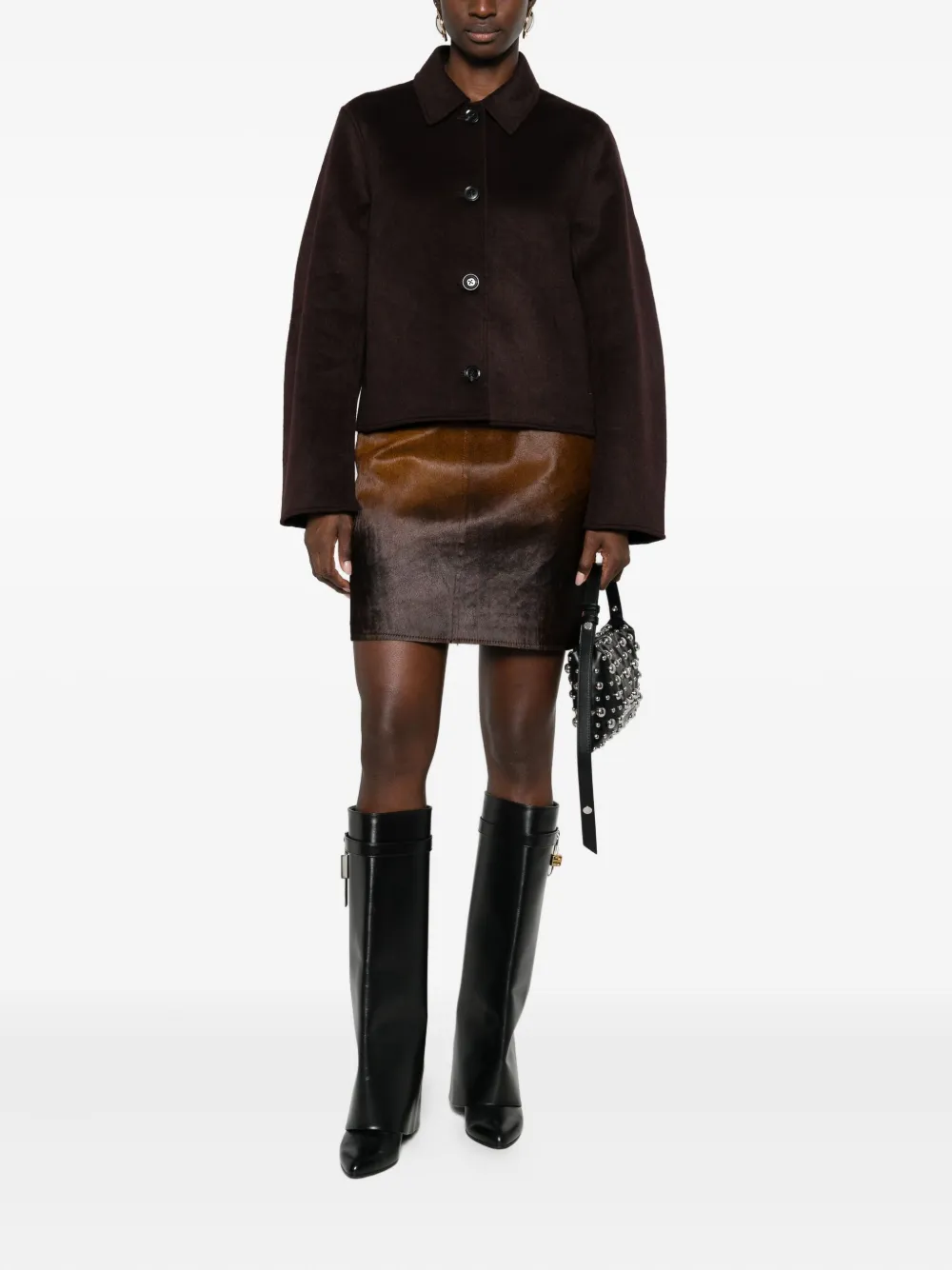 SAMSOE SAMSOE gradient-effect skirt | Straight Skirts | Image 2