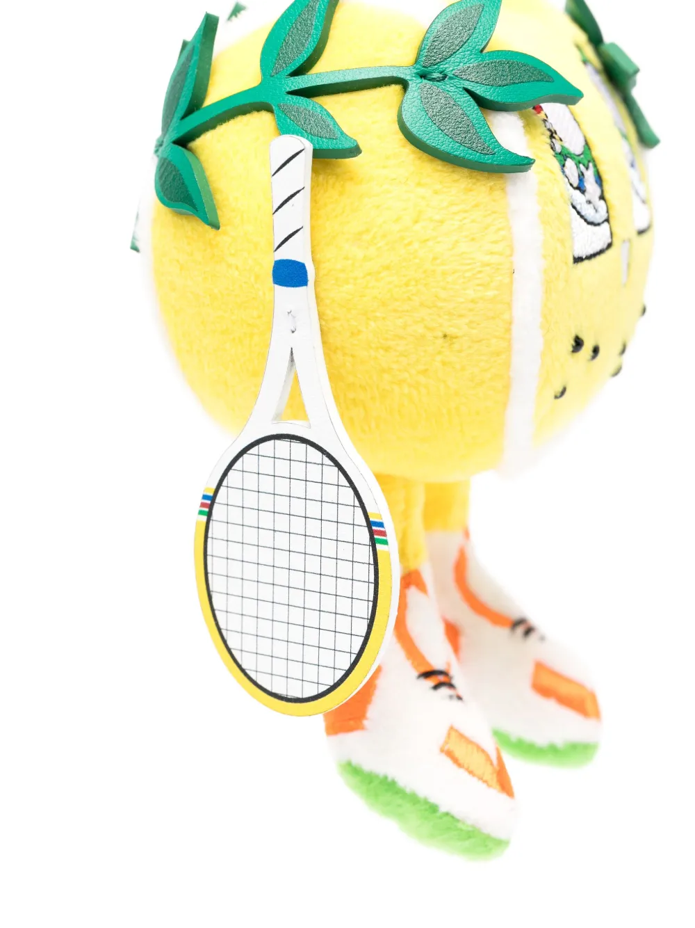 Casablanca Sleutelhanger met tennisbal bedel Geel