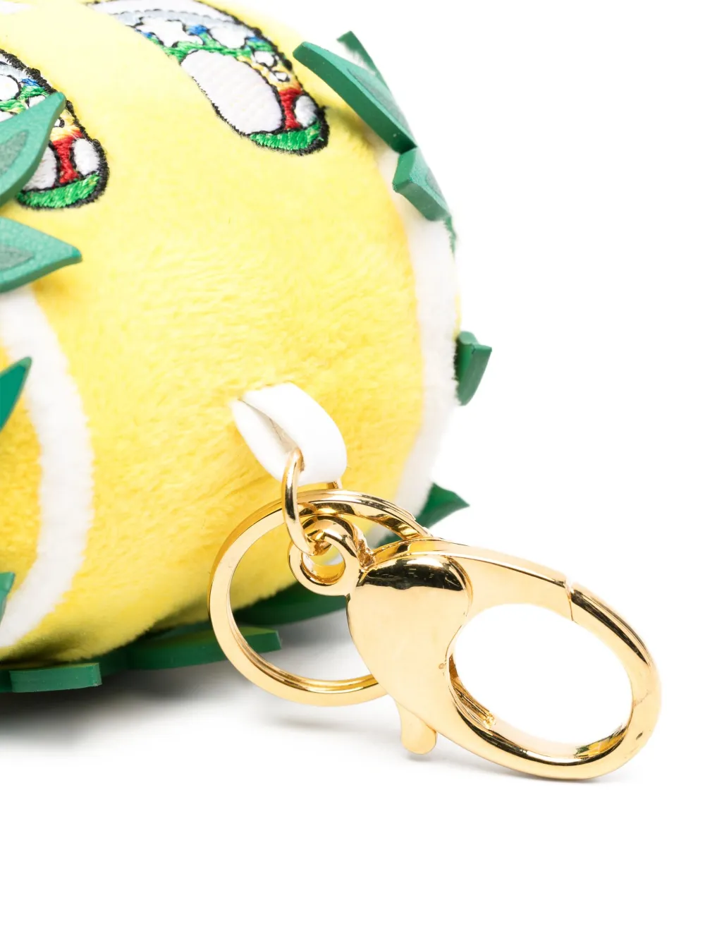 Casablanca Sleutelhanger met tennisbal bedel Geel