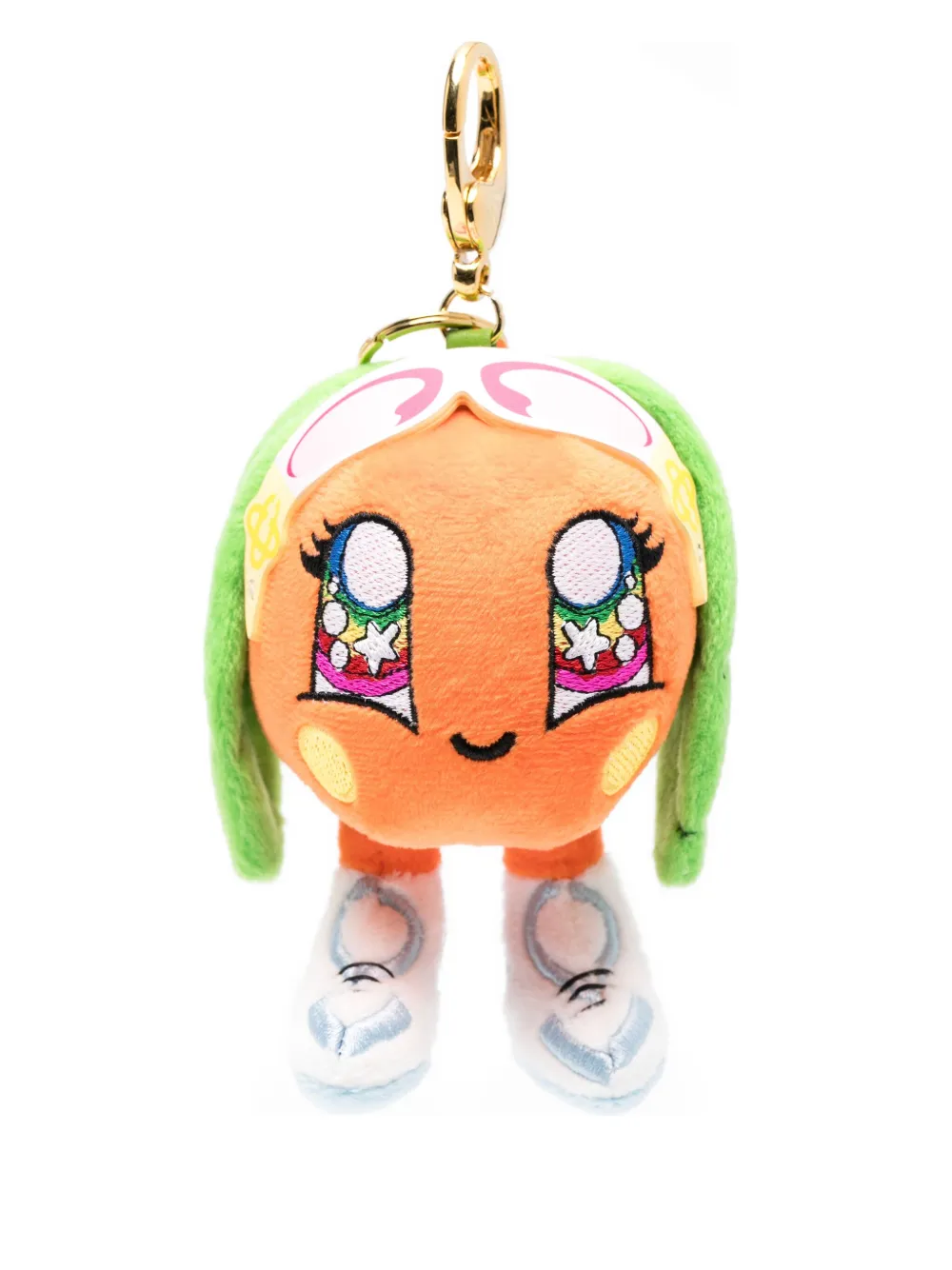 Casablanca plush-charm keyring | Orange | Image 1
