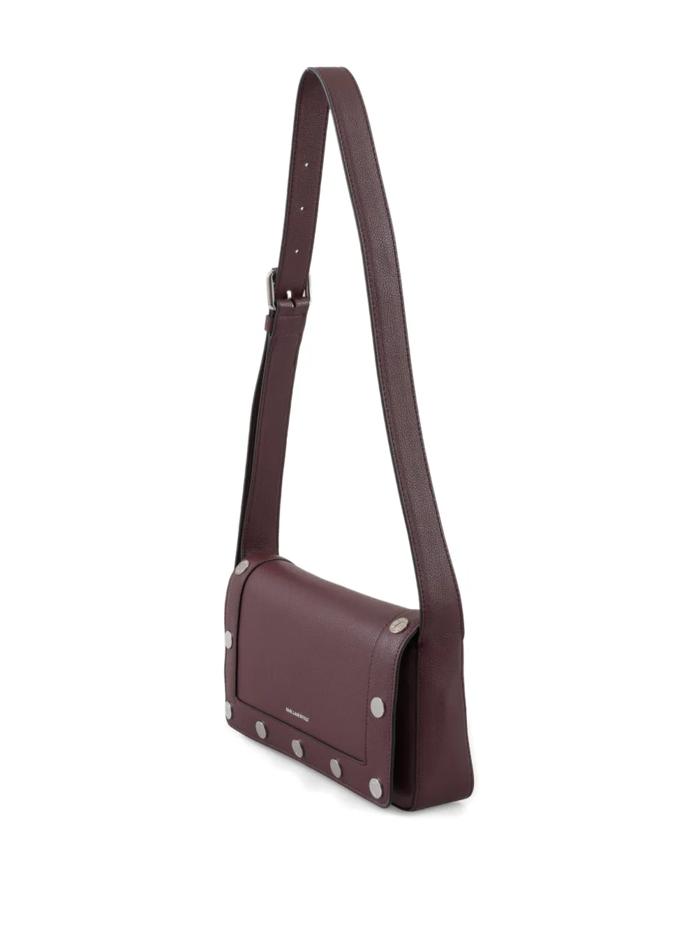 Karl Lagerfeld K/rocky Marais Studded Shoulder Bag In Burgundy