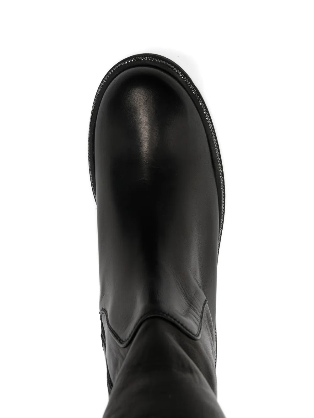 René Caovilla 40mm Embellished Knee-high Boots In Multi