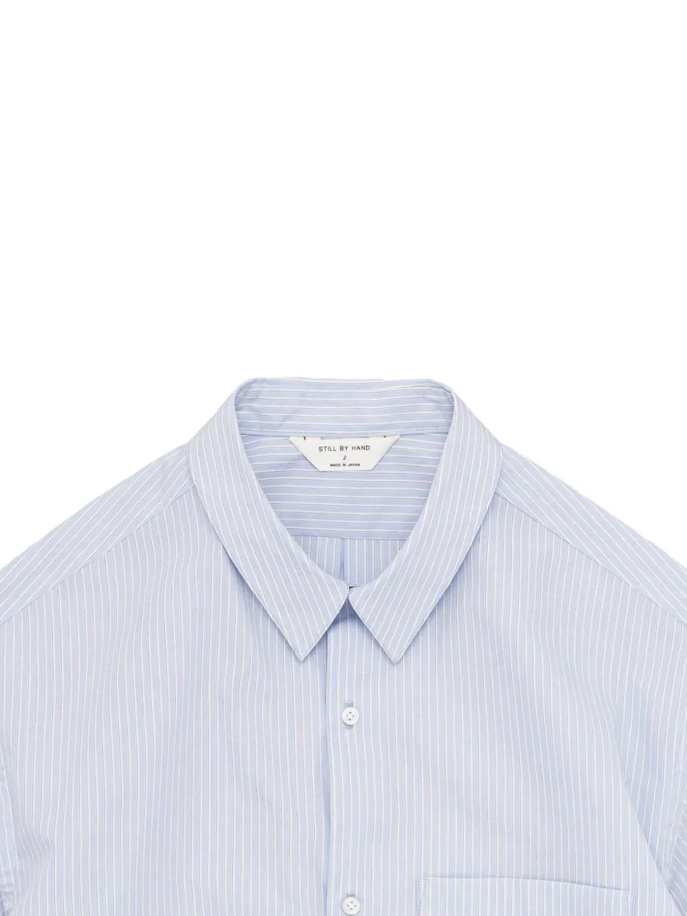 Still By Hand Striped Shirt In Blue