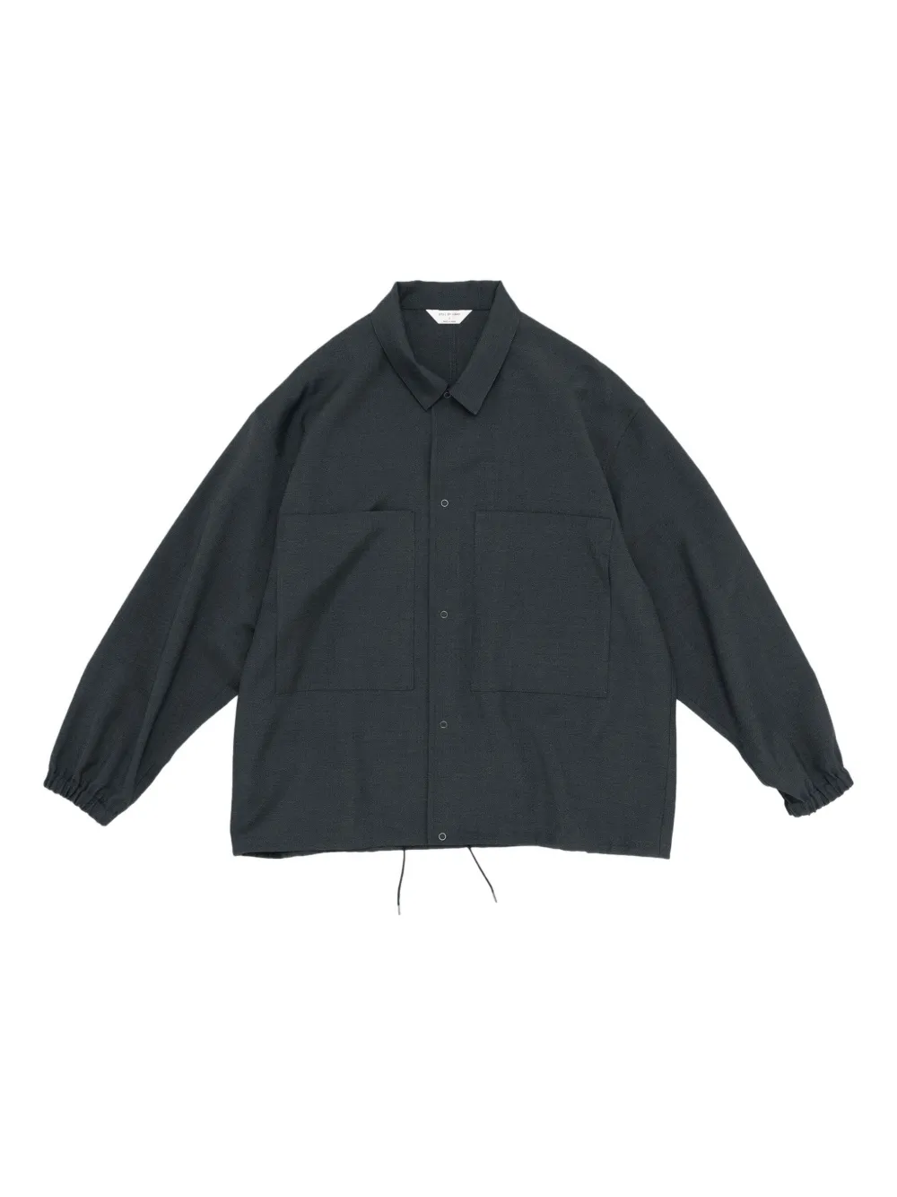 Still by Hand ポケット シャツジャケット - グレー Still by Hand ポケット シャツジャケット - グレー