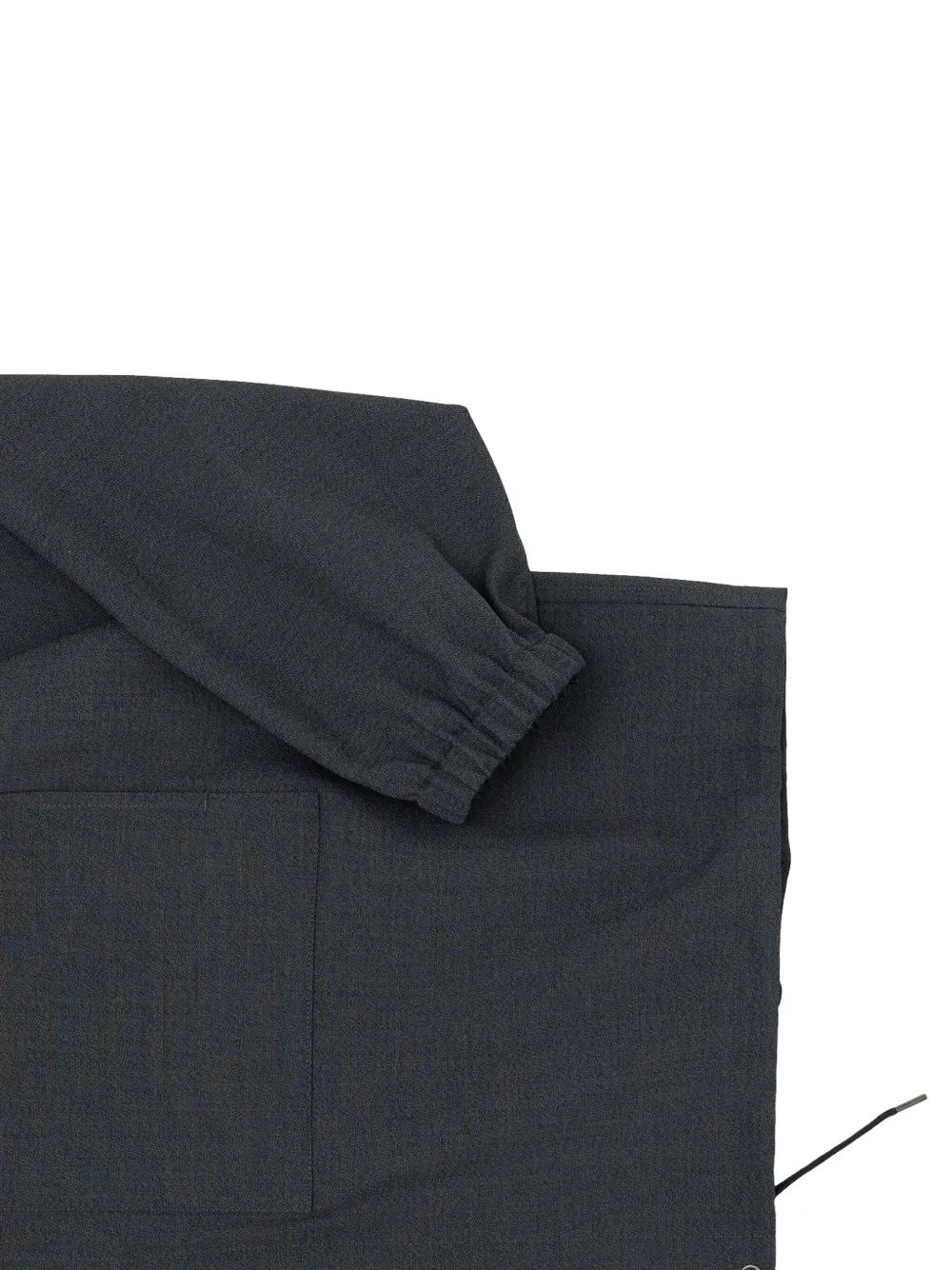 Still by Hand Shirtjack met zak Grijs