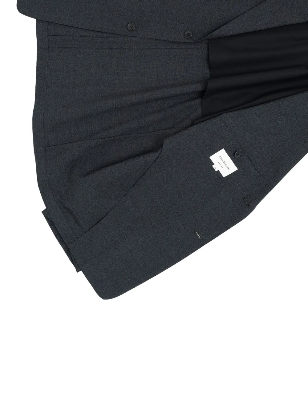 Still By Hand Long-sleeves Blazer In Gray