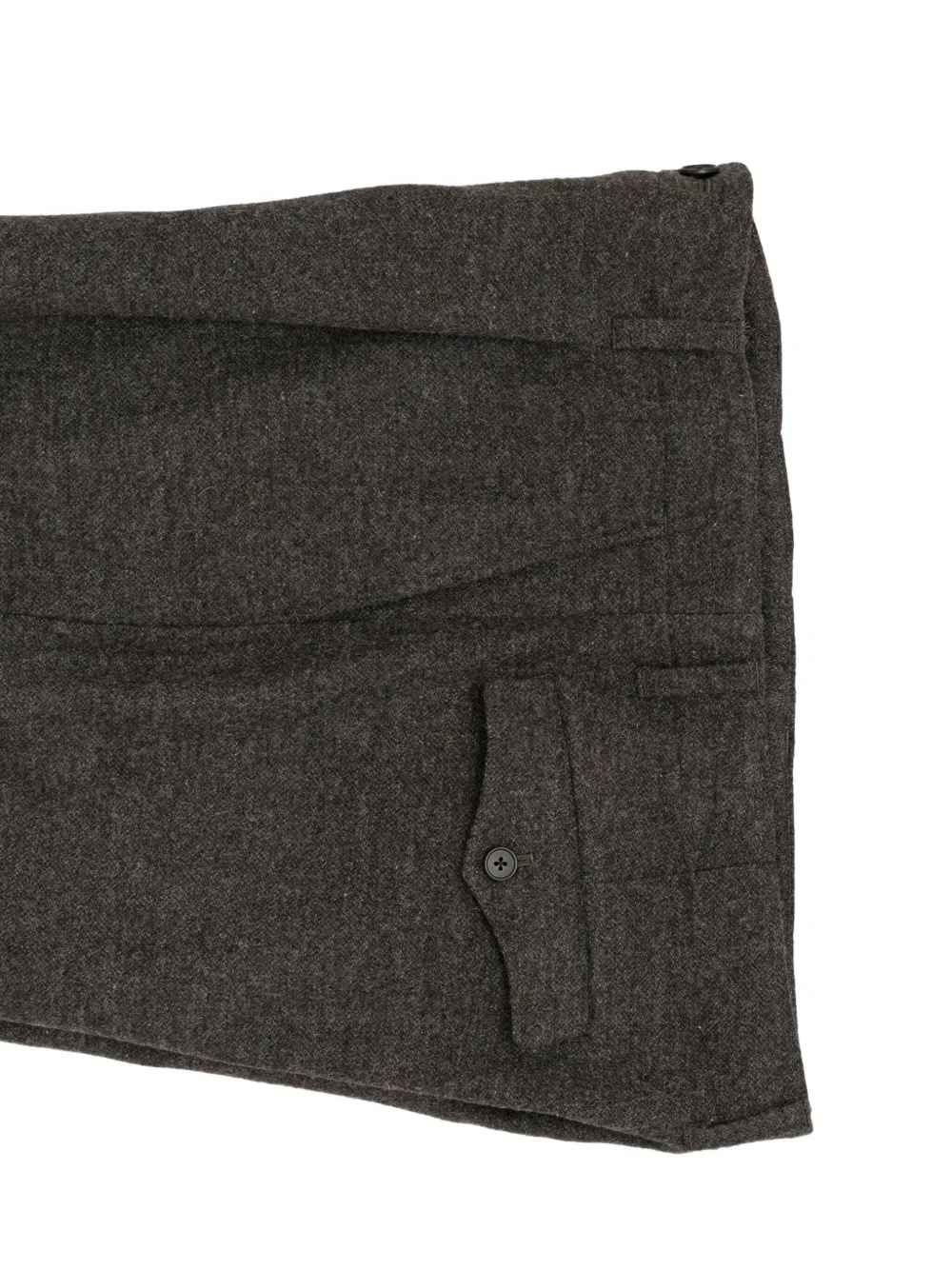 Still By Hand Pleated Trousers In Brown