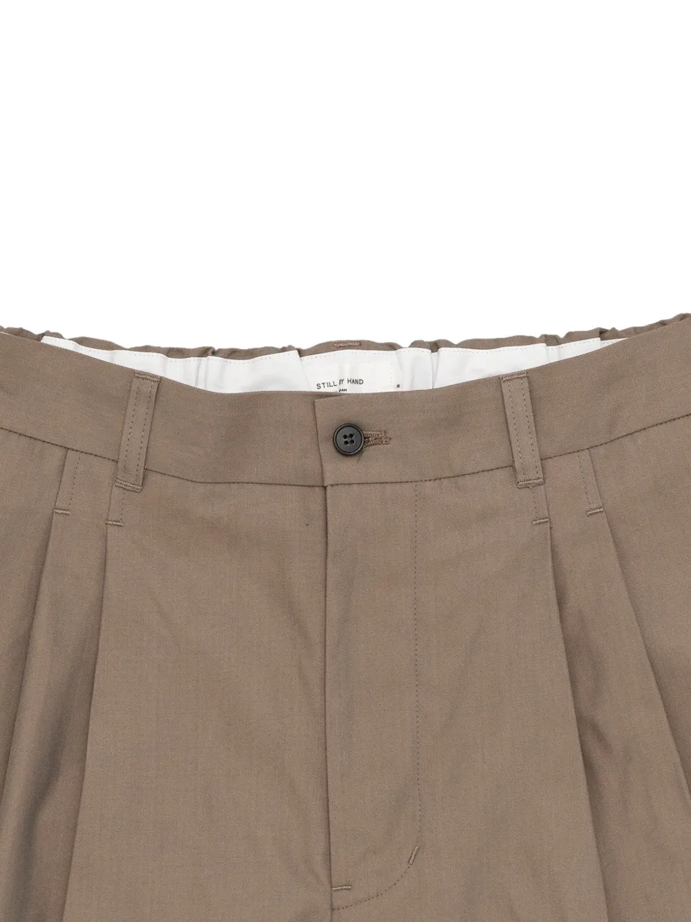 Still by Hand pleated trousers - Beige