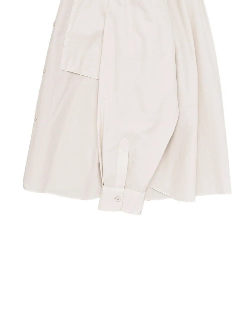 Still By Hand Long-sleeves Overshirt In White