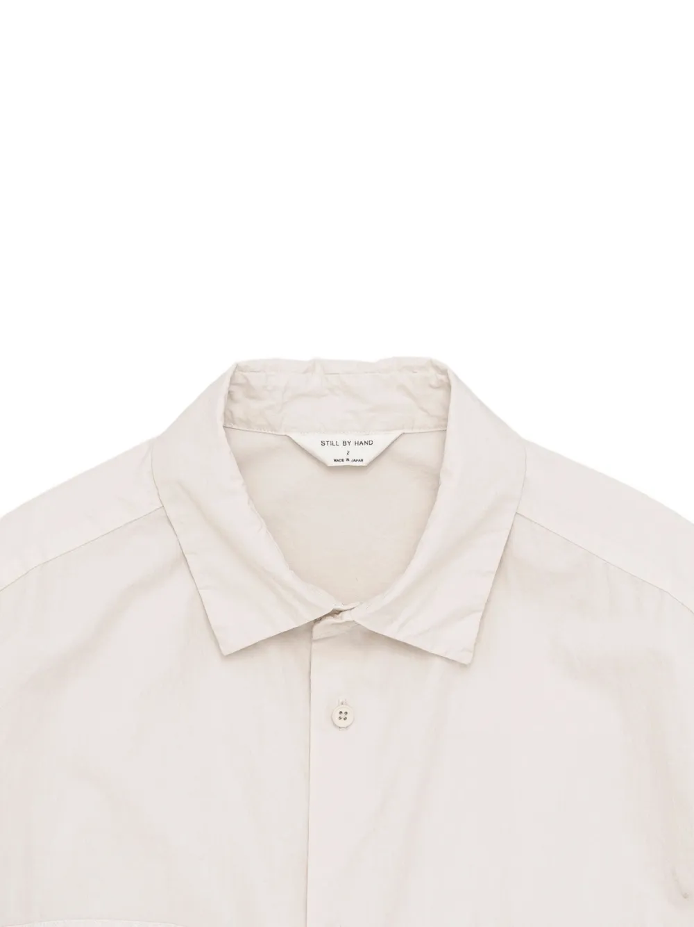 Still by Hand long-sleeves overshirt - Beige