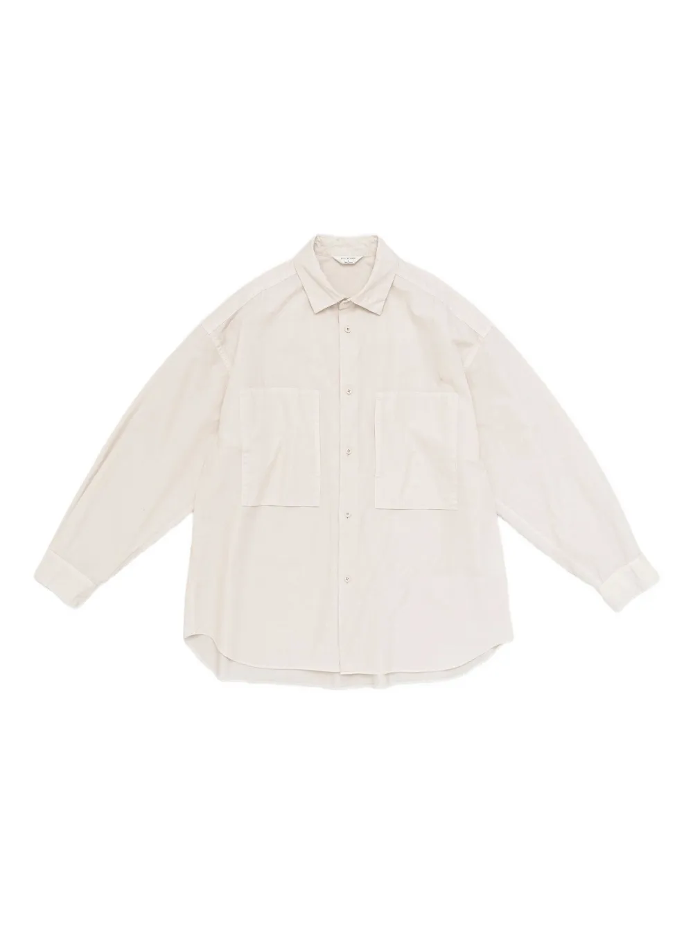 Still By Hand Long-sleeves Overshirt In White