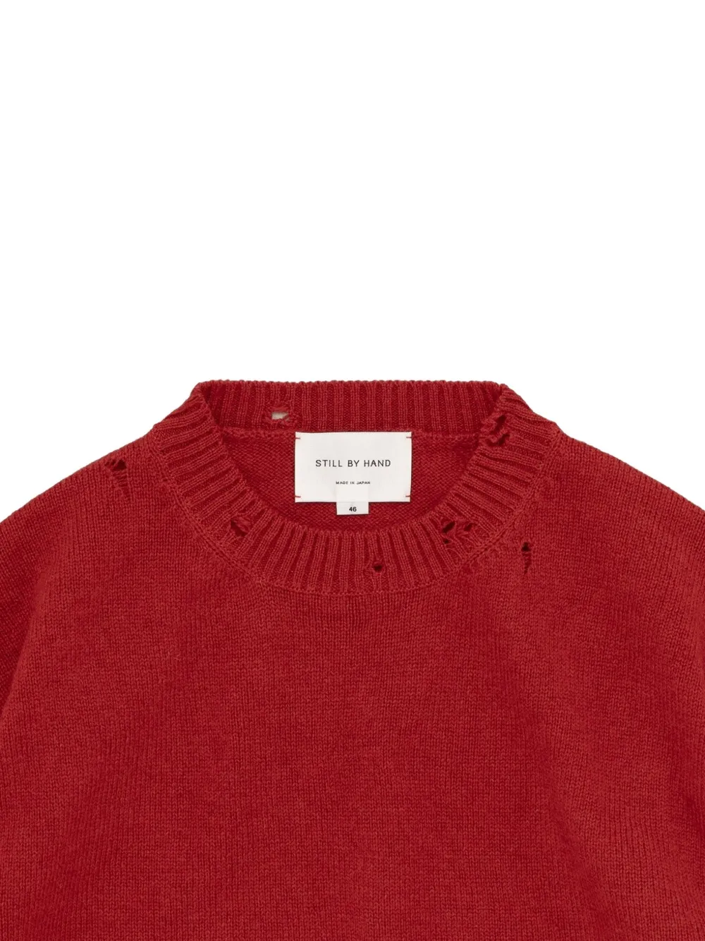 Still by Hand long-sleeves sweater - Rood