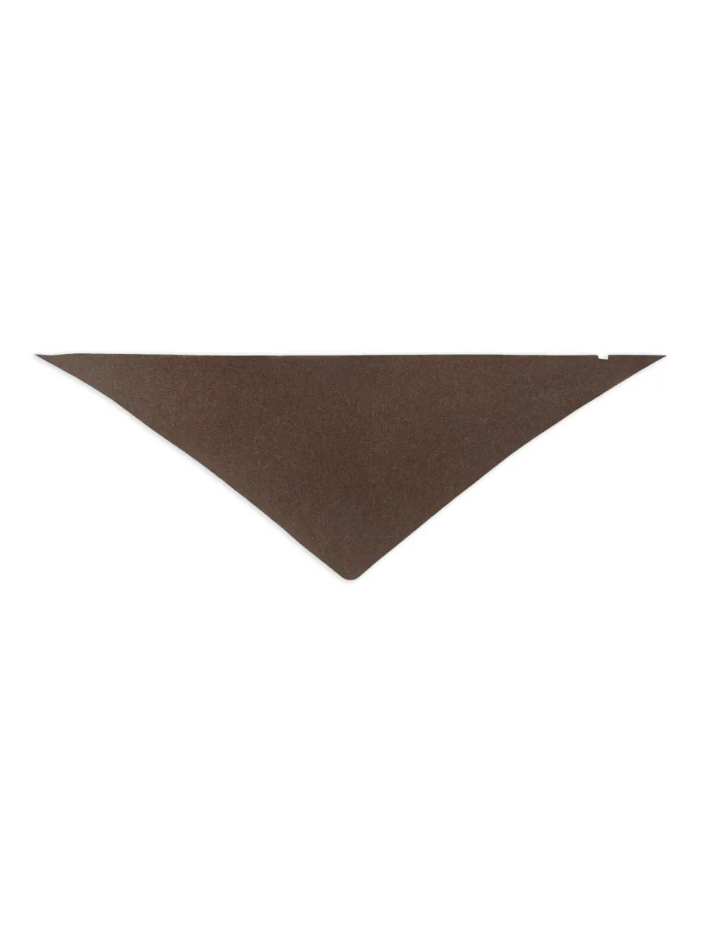 NN07 triangle wool scarf | marrón | Image 1