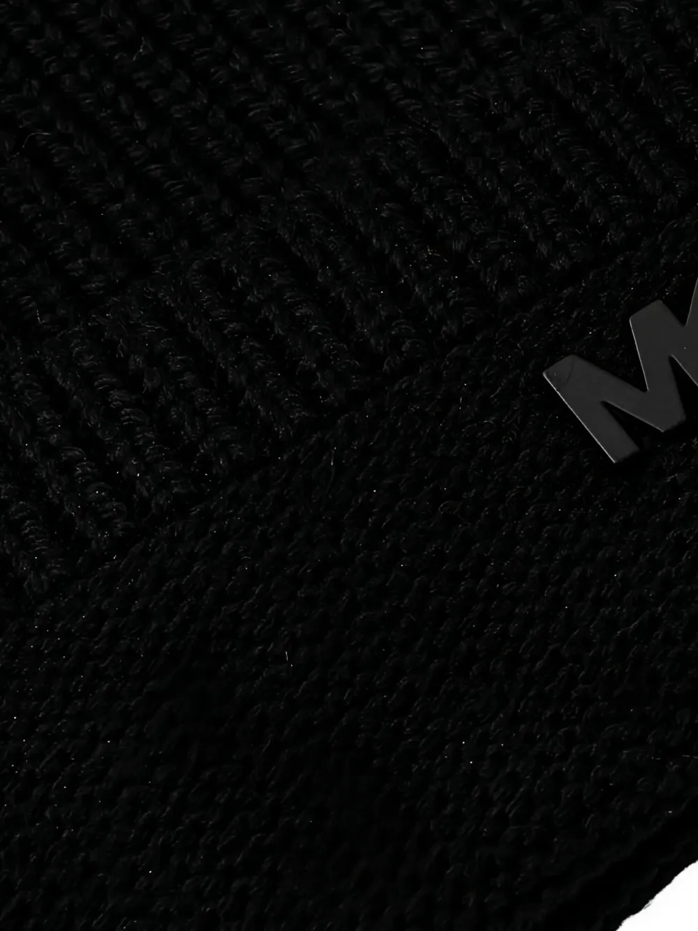 Michael Kors Muts met logodetail - Zwart