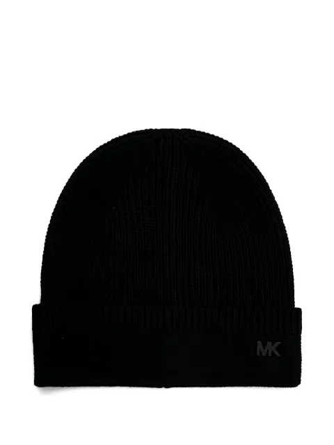 Michael Kors logo-detail beanie hat 