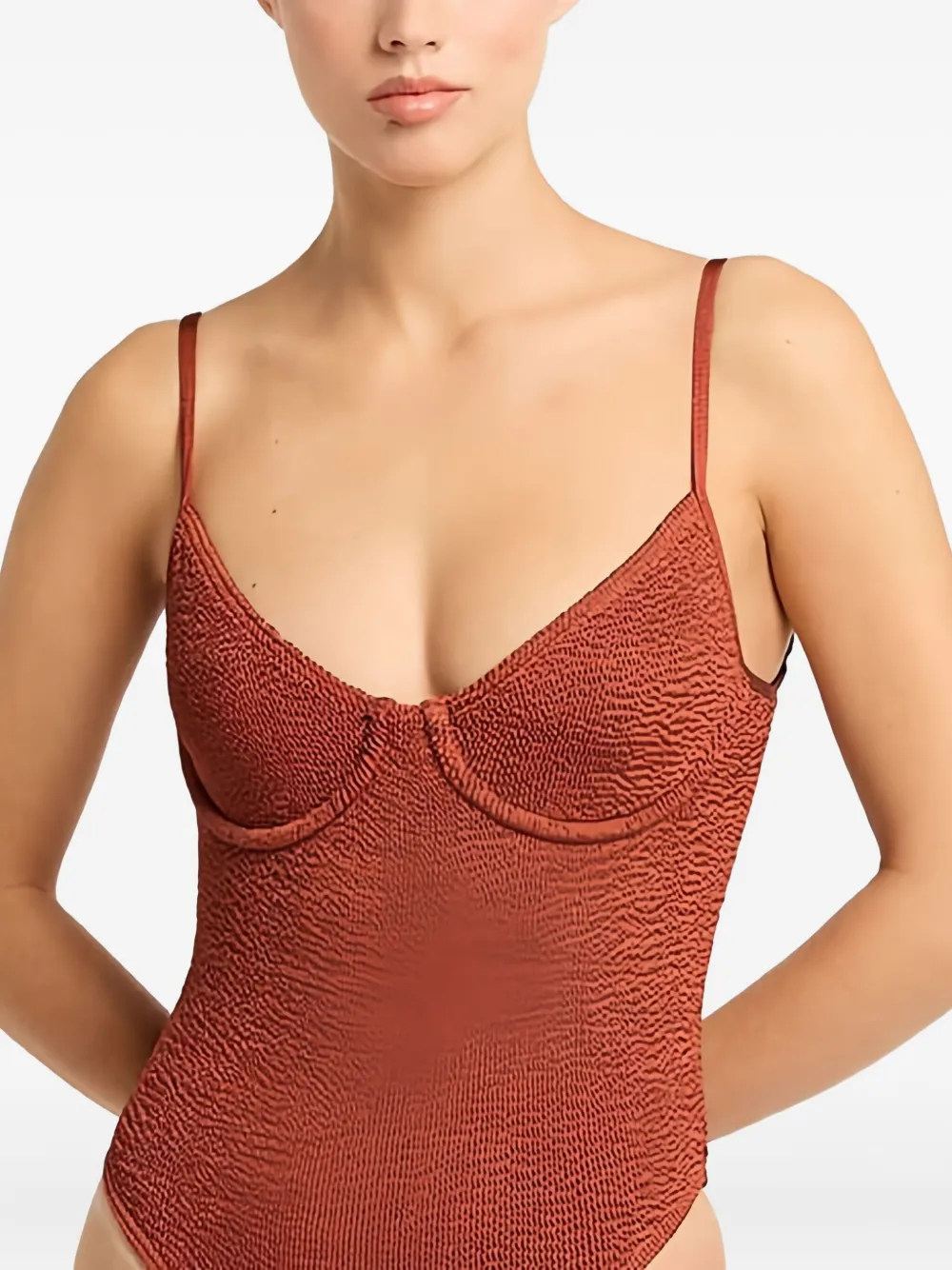 Bond-eye Gracie One Piece badpak Bruin