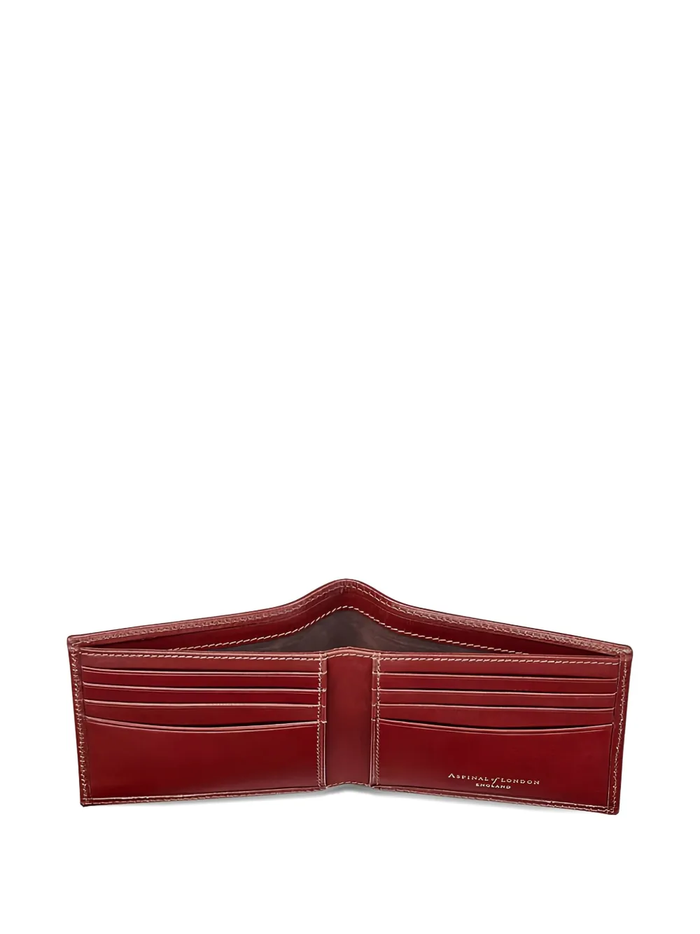 Aspinal Of London Tweevoudige portemonnee Bruin