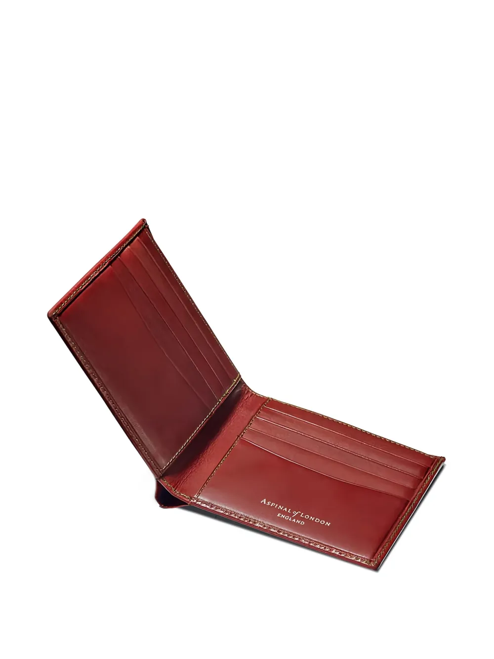 Aspinal Of London Tweevoudige portemonnee Bruin