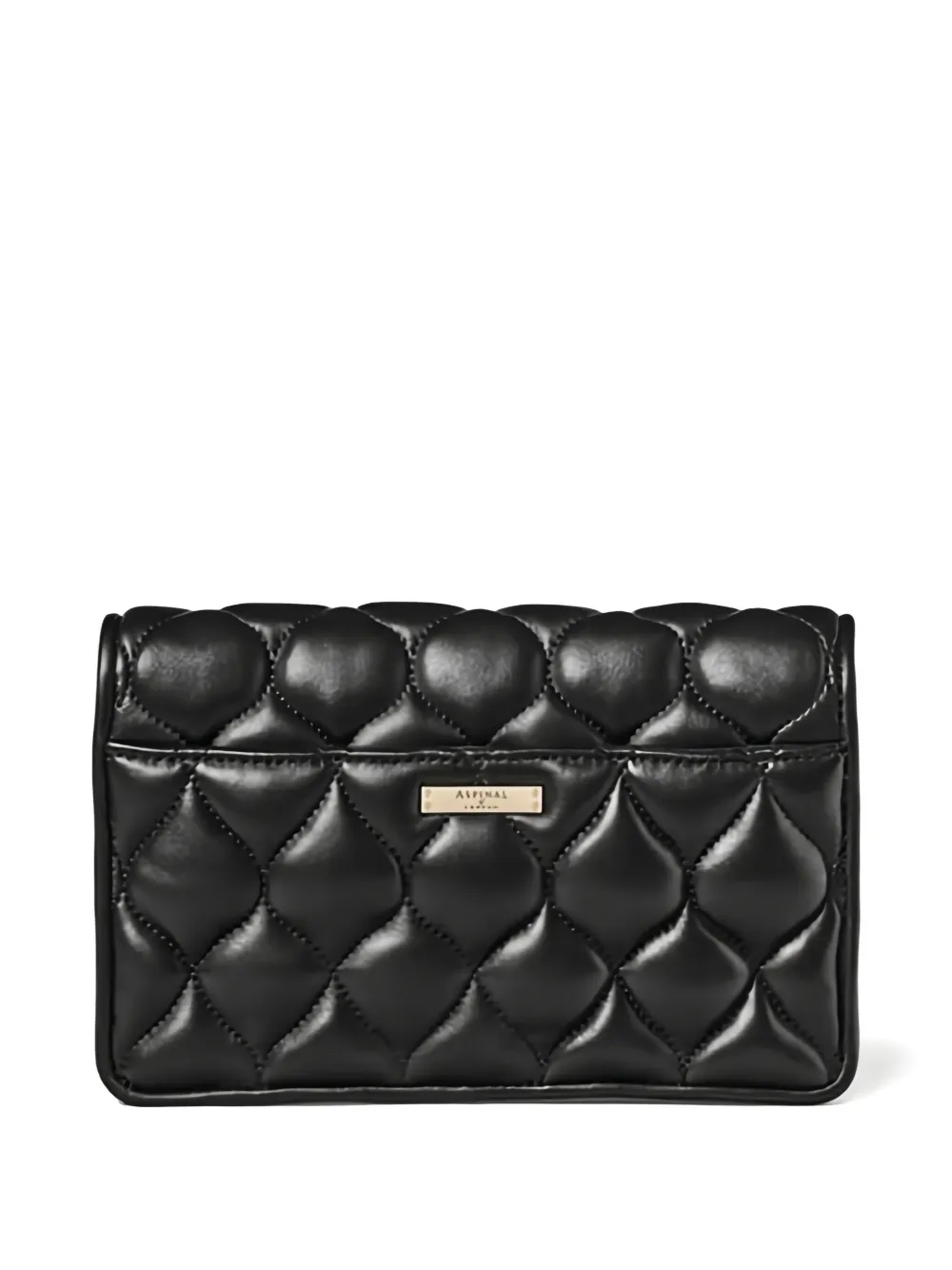 Aspinal Of London Lottie Shoulder Bag In Black