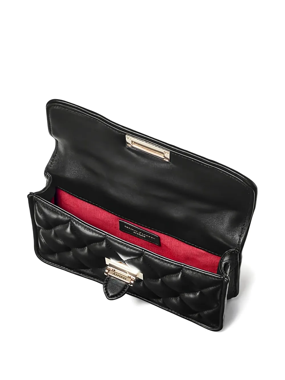 Aspinal Of London Lottie Shoulder Bag In Black