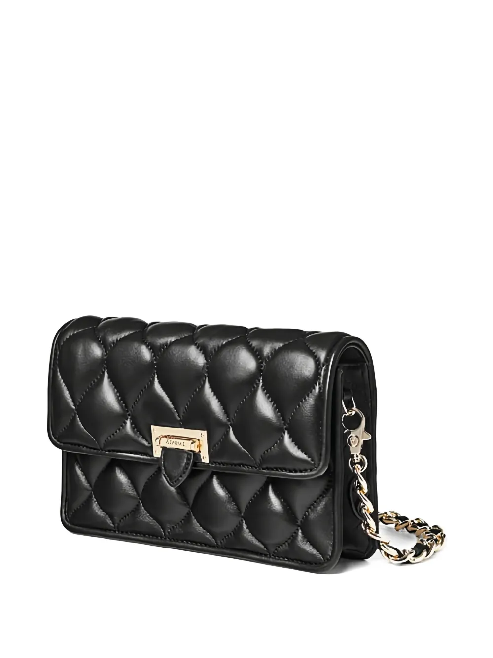 Aspinal Of London Lottie Shoulder Bag In Black