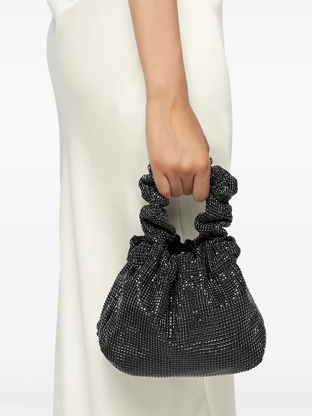 TWENTY FOURHAITCH Angela Aura shopper - Zwart