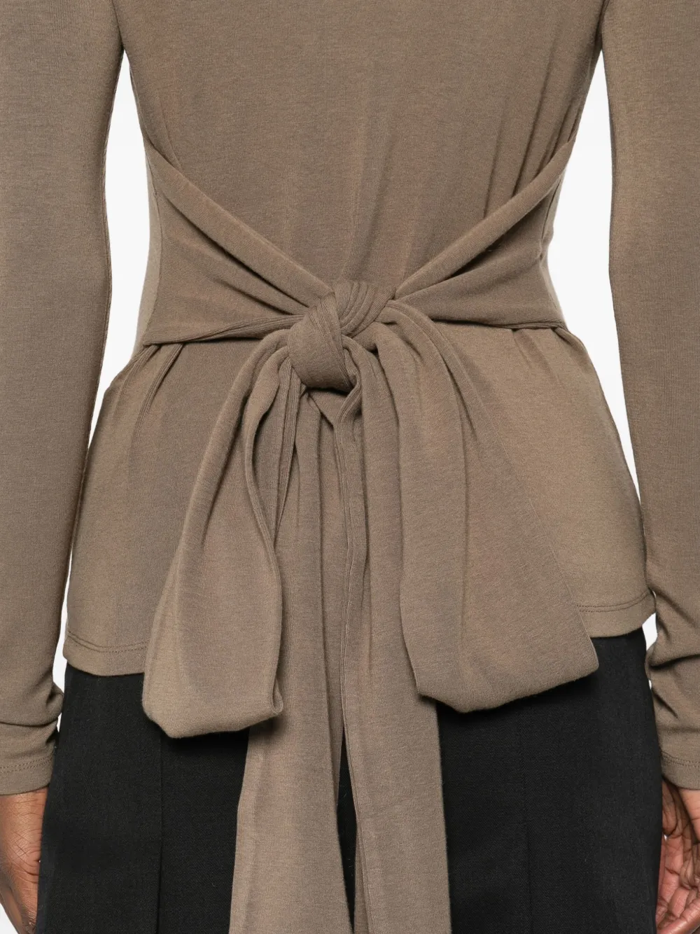 Eleh Fine-knit Jumper In Brown