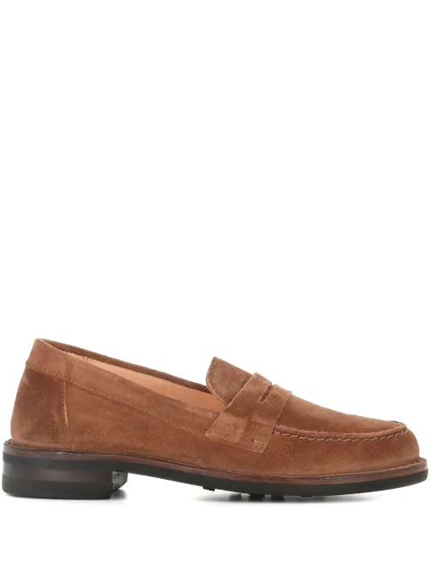 Astorflex mocasines de gamuza