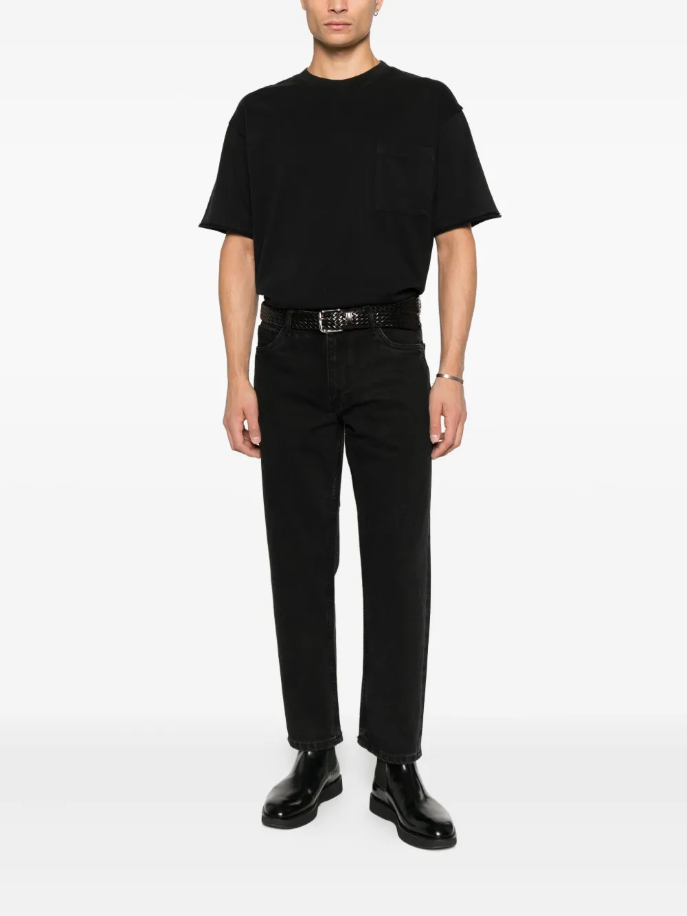 IMPERIAL round neckT-Shirt - Zwart