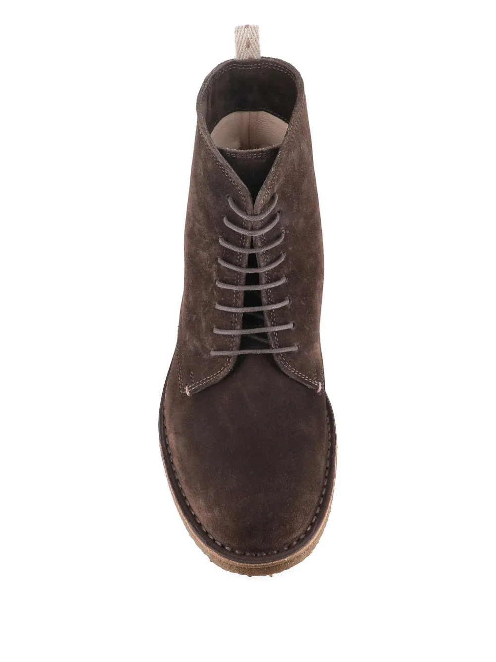 Astorflex Flex suède veterlaarzen Bruin